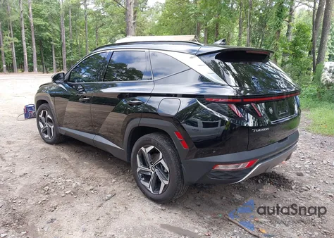 2023 Hyundai Tucson Hybrid Limited from USA, damaged, VIN KM8JECA11PU086738